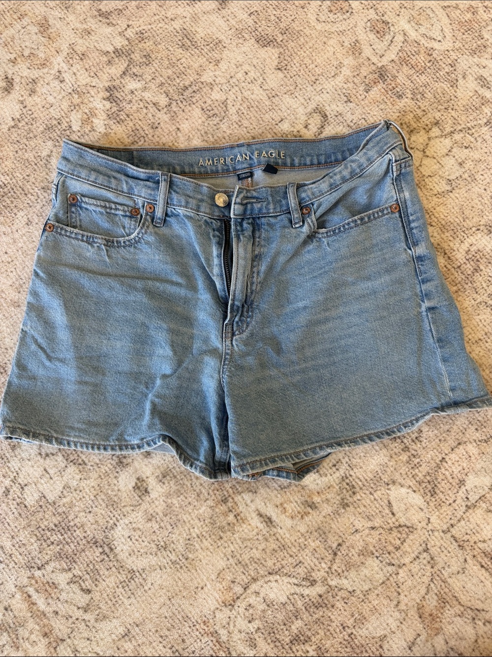 American Eagle Outfitters Light Wash Denim Shorts